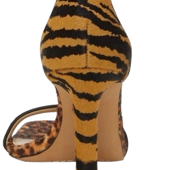 Vince Camuto Lauralie Leopard Animal Print  Mob Wife Stiletto Heels Size 7 - Picture 6 of 10